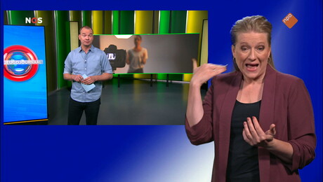 NOS Jeugdjournaal met gebarentaal